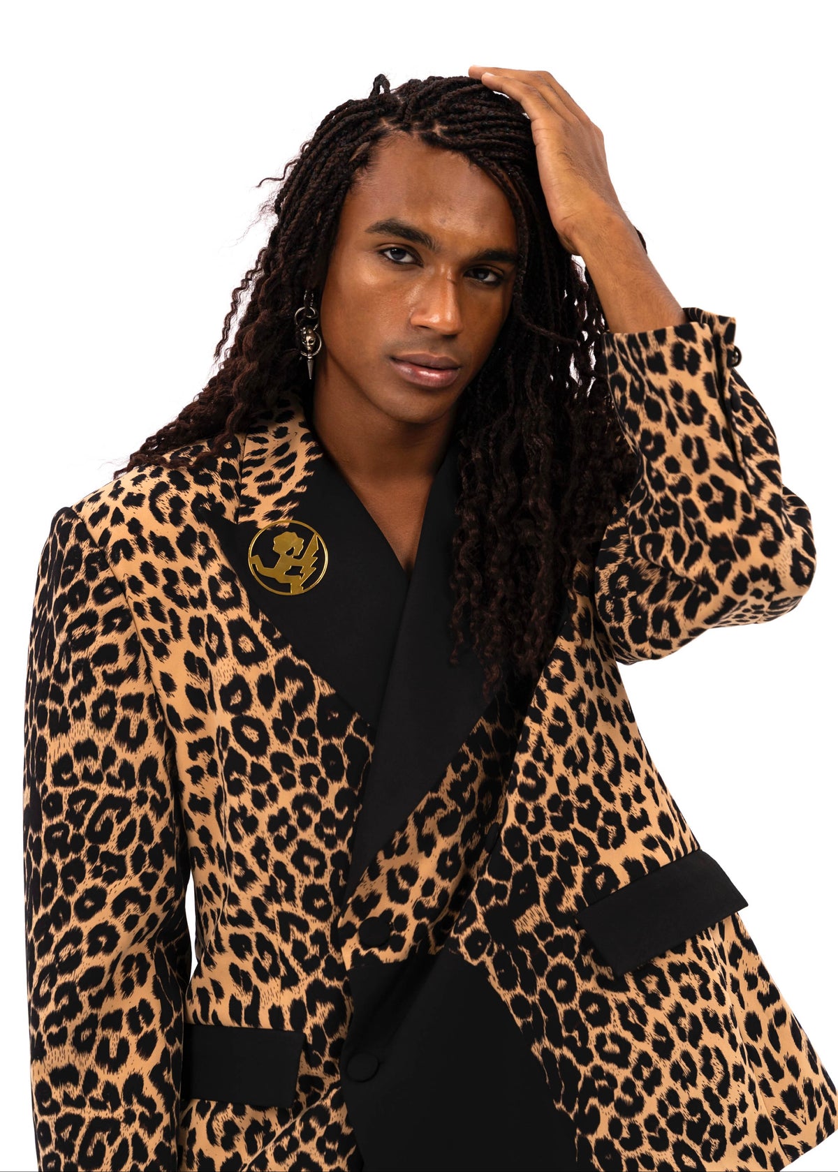 Leopard Blazer